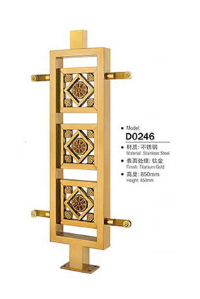 不銹鋼陽(yáng)臺(tái)立柱