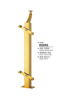 不銹鋼陽(yáng)臺(tái)立柱