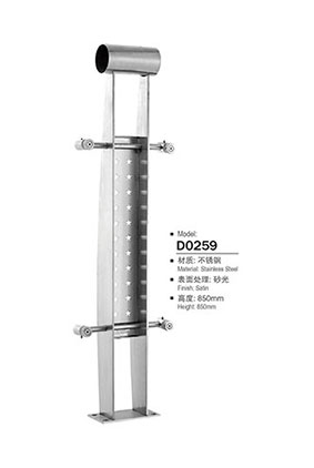 不銹鋼陽(yáng)臺(tái)立柱